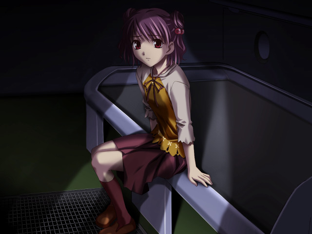 Aya goda portrait sitting neo free wallpaper for desktop - medium preview image