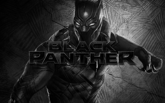 Black panther suit armor helmet free wallpaper for desktop - medium preview image
