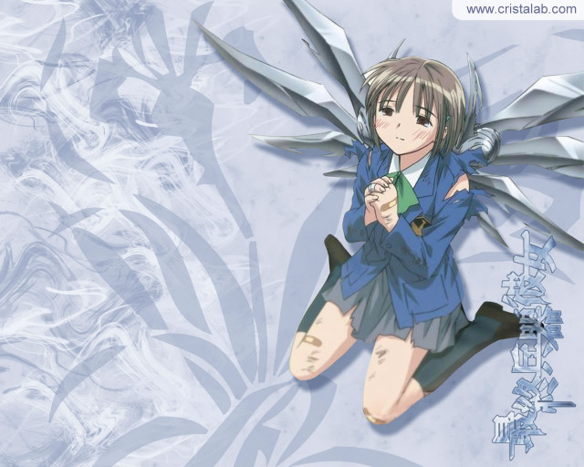 Chizuko yoshida anime wings scissor free wallpaper for desktop - medium preview image