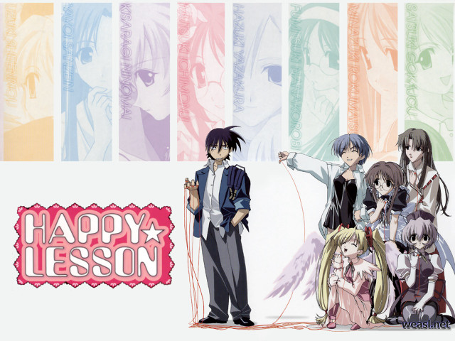 Anime group happy lesson rayonism free wallpaper for desktop - medium preview image