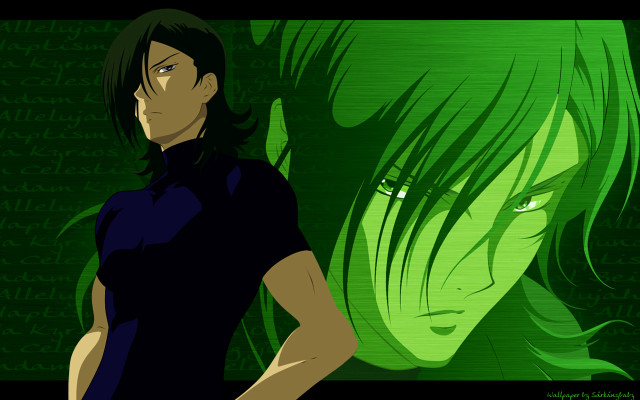 Eizan kikukawa green portrait cobra free wallpaper for desktop - medium preview image