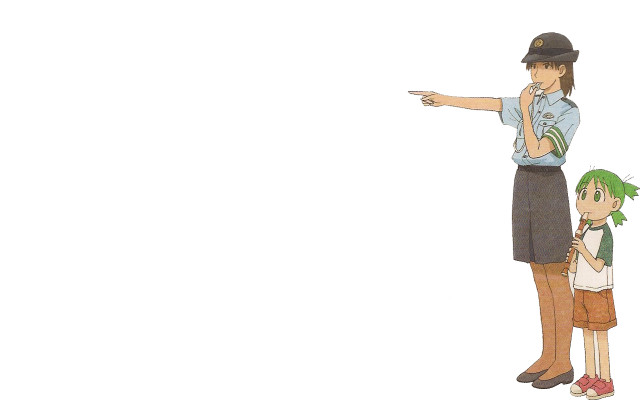 Woman pointing boy uniform hat free wallpaper for desktop - medium preview image