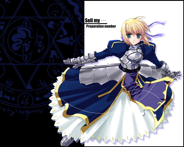 Alice prin blue dress sword free wallpaper for desktop - medium preview image