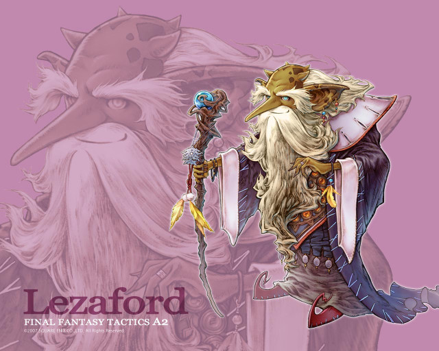 Cartoon character sword bird portrait free wallpaper for desktop - medium preview image