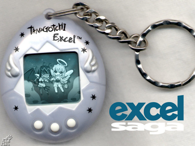 Keychain cartoon character tag angel free wallpaper for desktop - medium preview image