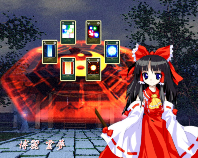 Woman red dress tarot cherryblossoms free wallpaper for desktop - medium preview image