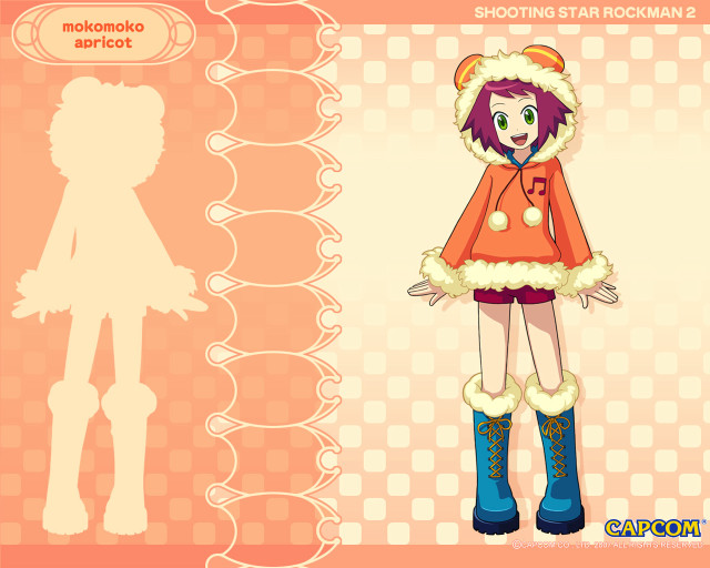 Girl fur coat boots wall free wallpaper for desktop - medium preview image