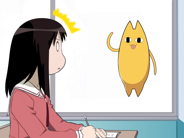 Girl cat drawing desk sitting free wallpaper for desktop - medium preview image