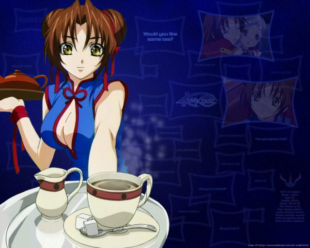 Woman coffee tray bamboo steamer free wallpaper for desktop - medium preview image