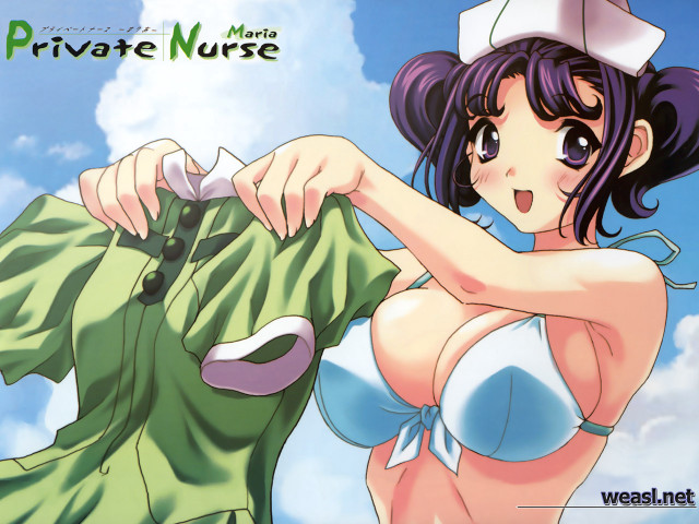 Cartoon girl green shirt manga free wallpaper for desktop - medium preview image