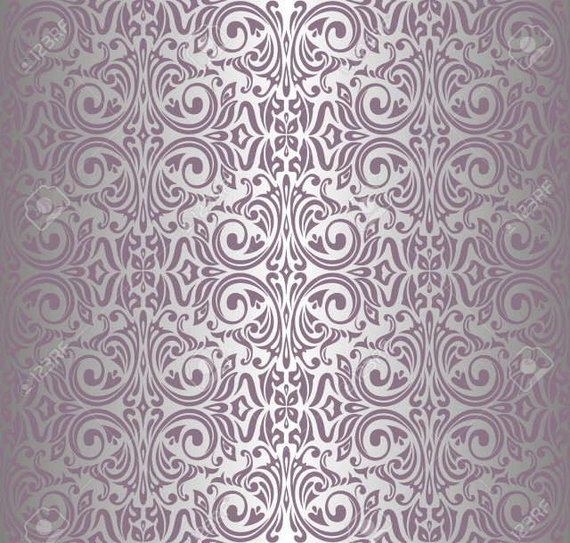 Purple silver wallpaper floral design free wallpaper for tablet - medium preview image