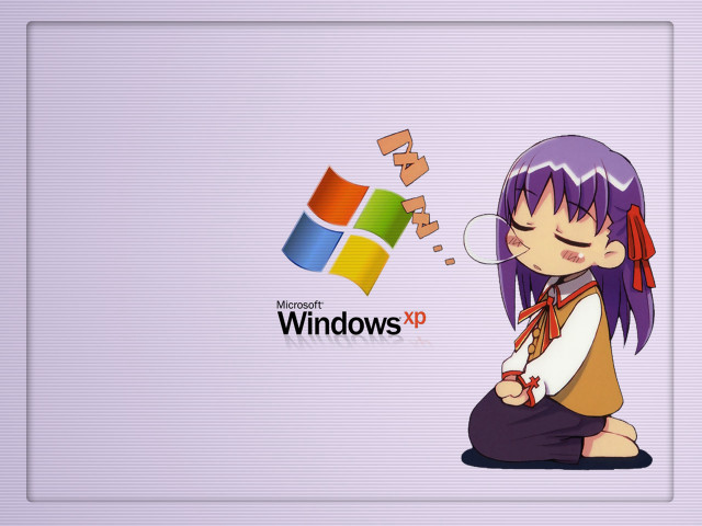 Eizan kikukawa windows xp girl free wallpaper for desktop - medium preview image