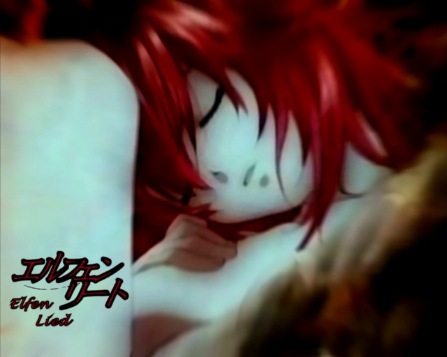 Red hair woman laying closed free wallpaper for desktop - medium preview image