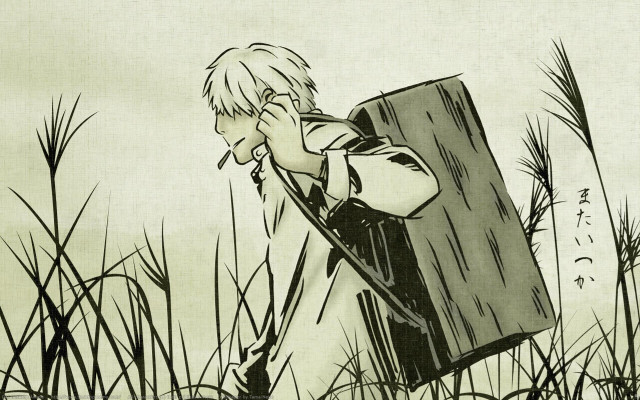 Boy suitcase field manga arc free wallpaper for desktop - medium preview image