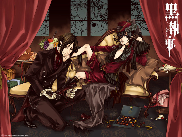 Gothic art couple couch laptop free wallpaper for desktop - medium preview image