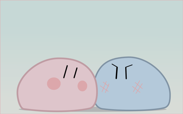 Two characters side by side free wallpaper for desktop - medium preview image