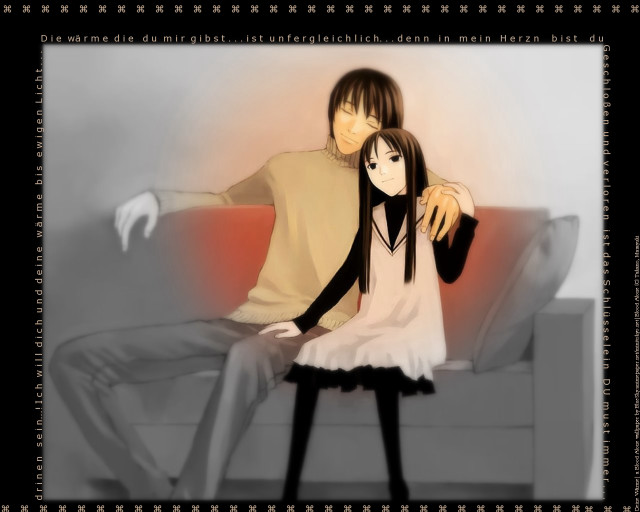 Gothic anime couch portrait manga free wallpaper for desktop - medium preview image