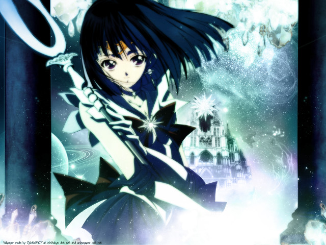 Anime girl black hair white free wallpaper for desktop - medium preview image