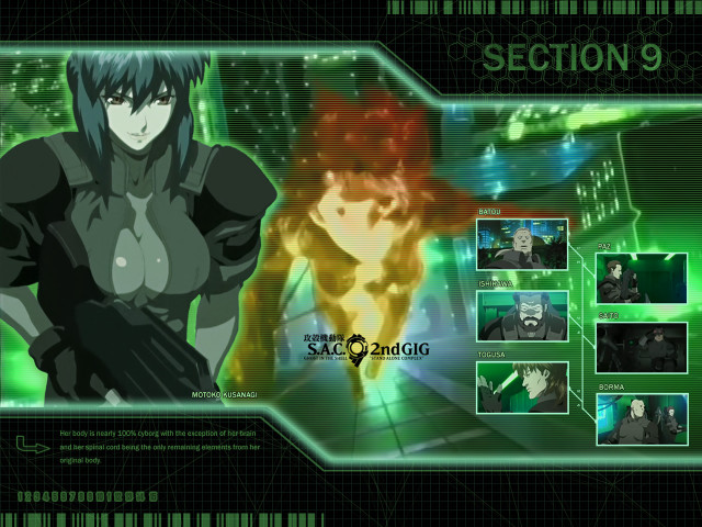 Anime character cyberpunk gun gloves free wallpaper for desktop - medium preview image