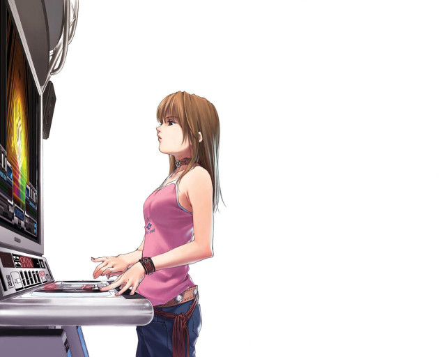 Woman computer giantess ai mitsu free wallpaper for desktop - medium preview image