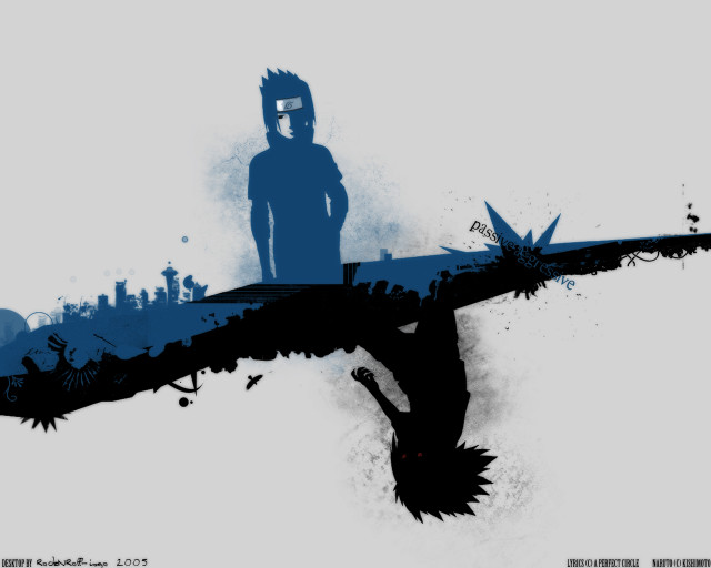 Person bird city silhouette anime free wallpaper for desktop - medium preview image