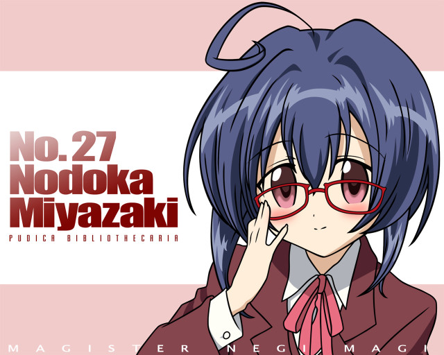 Girl glasses red tie pink free wallpaper for desktop - medium preview image