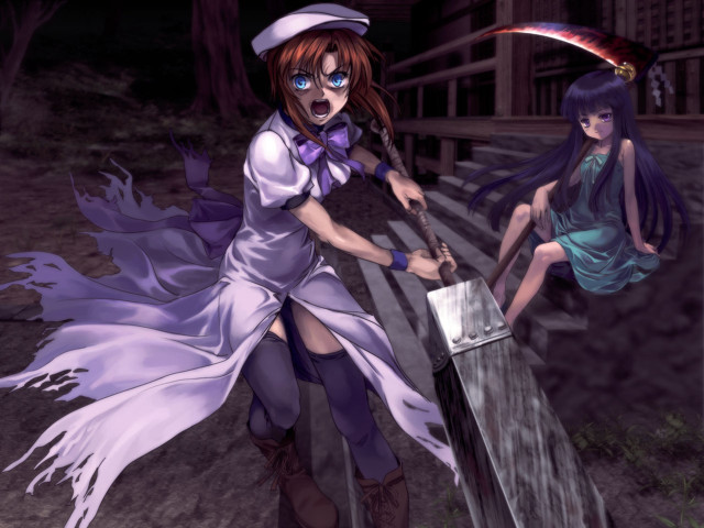 Alice prin 2girls bow hat free wallpaper for desktop - medium preview image