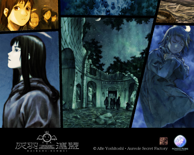 Anime characters night moon star free wallpaper for desktop - medium preview image