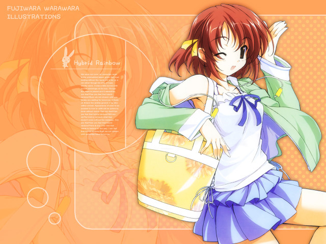 Girl bag jacket posing yayoi free wallpaper for desktop - medium preview image