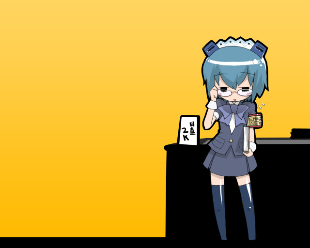 Cartoon android aya goda portrait free wallpaper for desktop - medium preview image