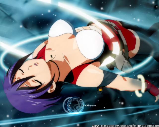 Space heroine tennis flying anime free wallpaper for desktop - medium preview image