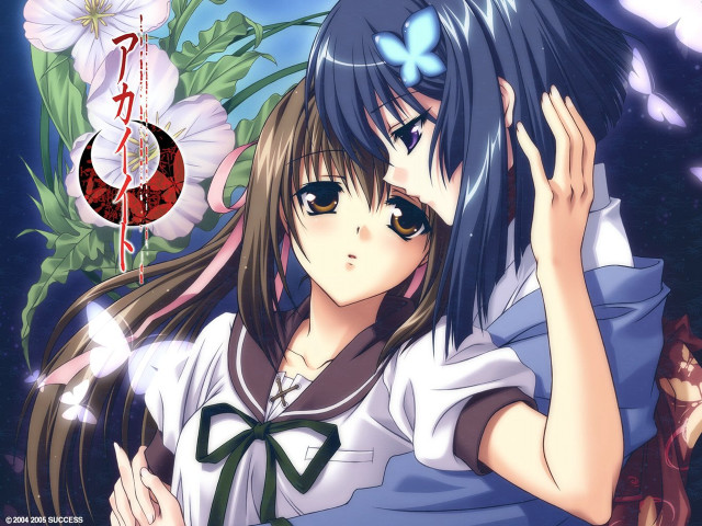 Alice prin butterfly night manga free wallpaper for desktop - medium preview image
