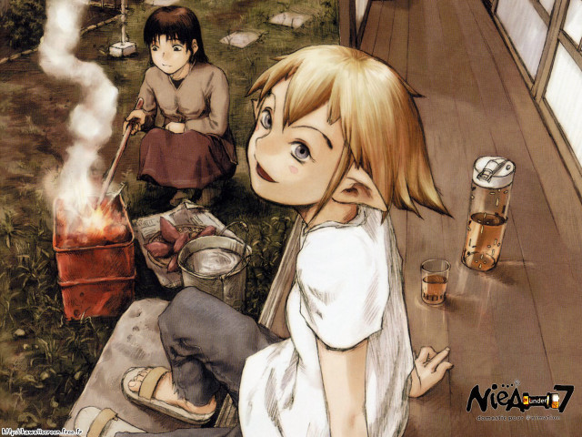 Girl porch fire boy ground free wallpaper for desktop - medium preview image