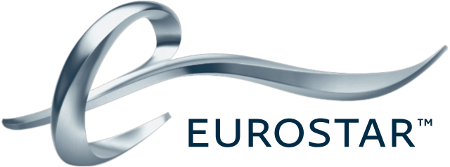 Eurostar logo curved silver wave free wallpaper for desktop - medium preview image
