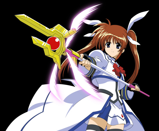 Woman white dress sword redball free wallpaper for desktop - medium preview image