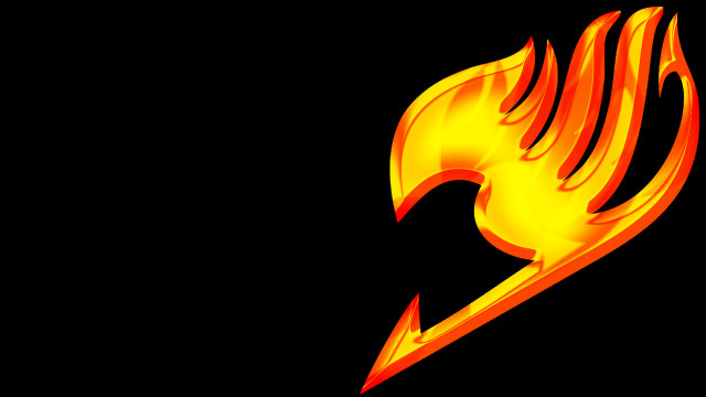 Fire bird flying black background free wallpaper for desktop - medium preview image