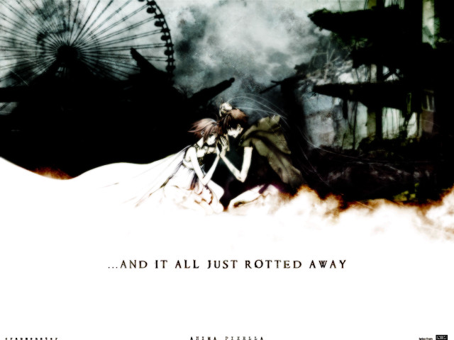 Couple snow ferriswheel umbrella girl free wallpaper for desktop - medium preview image