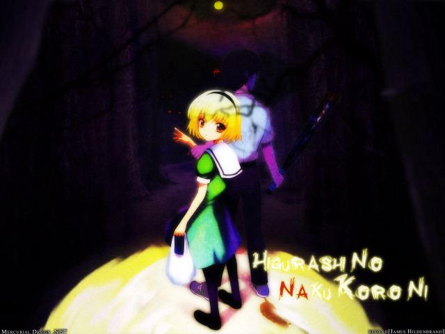 Cartoon girl green dress black free wallpaper for desktop - medium preview image