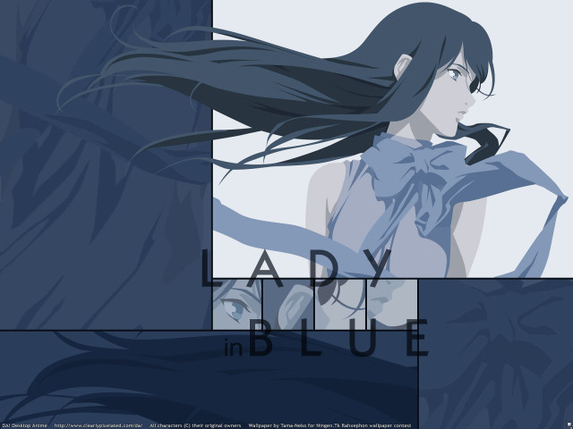 Lady blue artist ayu long free wallpaper for desktop - medium preview image