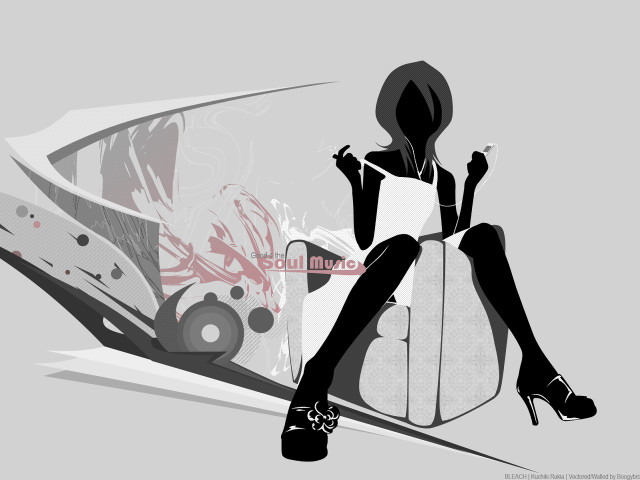 Woman sitting chair cigarette car free wallpaper for desktop - medium preview image