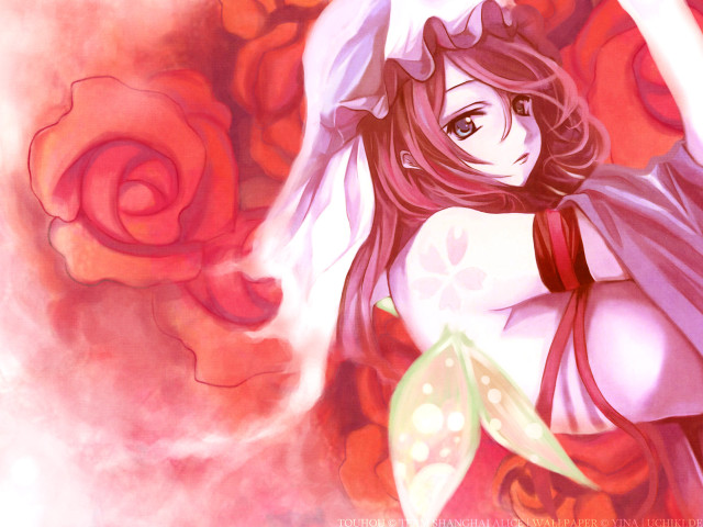 Alice prin red dress rose free wallpaper for desktop - medium preview image