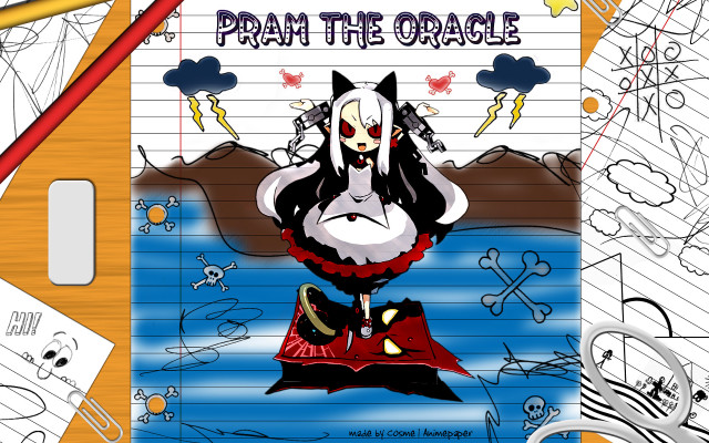 Woman mask red dress notepad free wallpaper for desktop - medium preview image