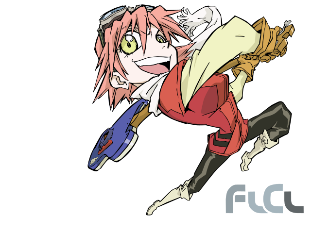 Cartoon sword red outfit aya free wallpaper for desktop - medium preview image