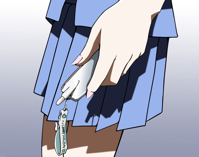 Ayako rokkaku toothbrush toothpaste anime free wallpaper for desktop - medium preview image