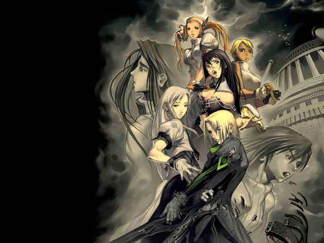 Anime group lightning characters neogeo free wallpaper for desktop - medium preview image