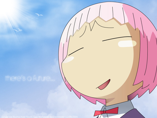 Pink hair bow tie sunny free wallpaper for desktop - medium preview image