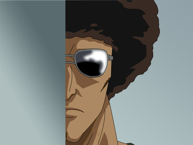 Man sunglasses afro reflection neogeo free wallpaper for desktop - medium preview image