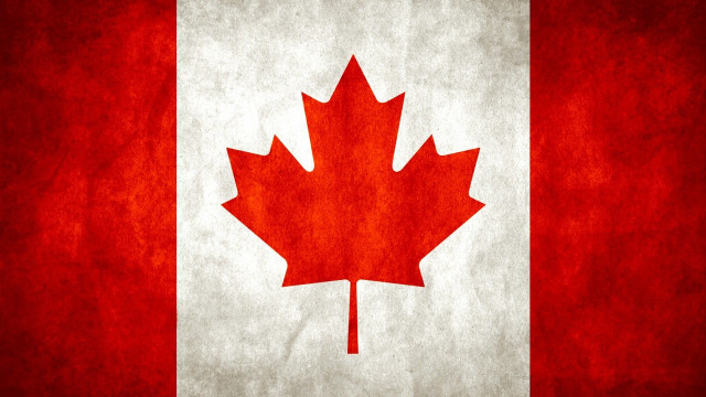 Canadian flag red maple leaf #5 free wallpaper for desktop - medium preview image