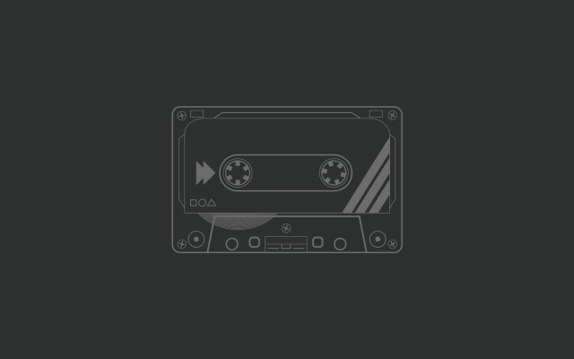 Cassette tape recorder sound arrow free wallpaper for desktop - medium preview image