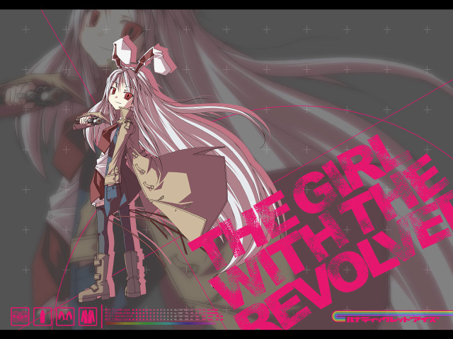 Girl sword pink hair revolution free wallpaper for desktop - medium preview image